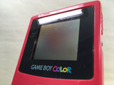 LG2582 Plz Read Item Condi GameBoy Color Red Game Boy Console Japan