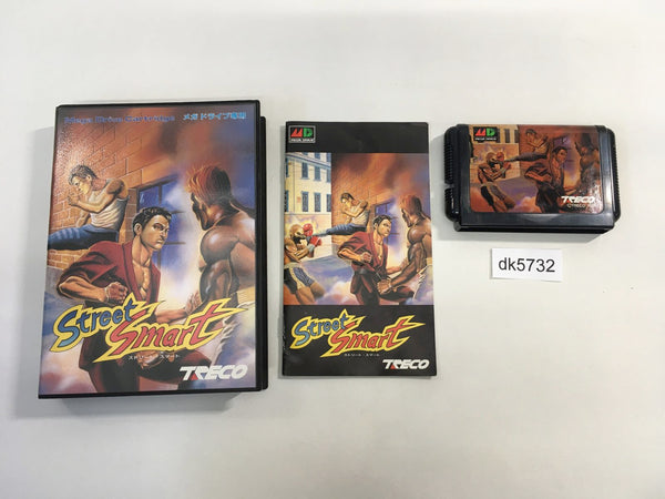 DK5732 Street Smart BOXED Mega Drive Genesis Japan