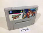 sj1534 Rushing Beat Rival Turf! SNES Super Famicom Japan