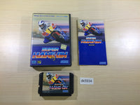 DK5934 Super Hang-On BOXED Mega Drive Genesis Japan