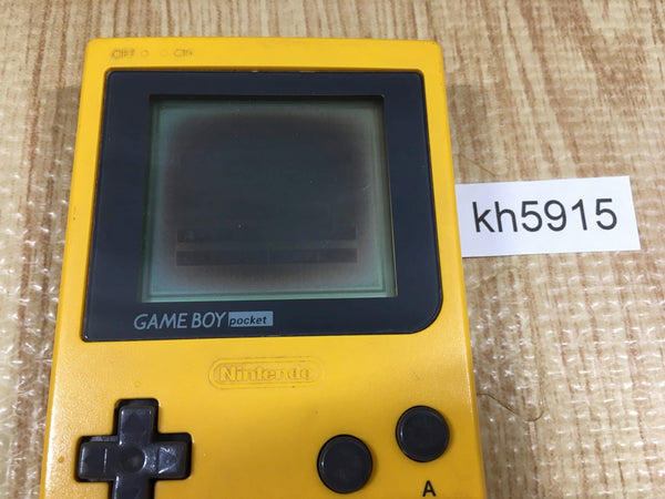 KH5915 With Defects - GameBoy Pocket Yellow Game Boy Console Japan