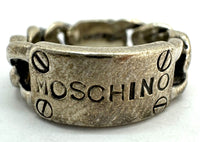 x1090 Jewelry Ring MOSCHINO Silver 925