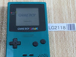 LG2118 Plz Read Item Condi GameBoy Color Blue Game Boy Console Japan
