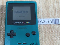 LG2118 Plz Read Item Condi GameBoy Color Blue Game Boy Console Japan