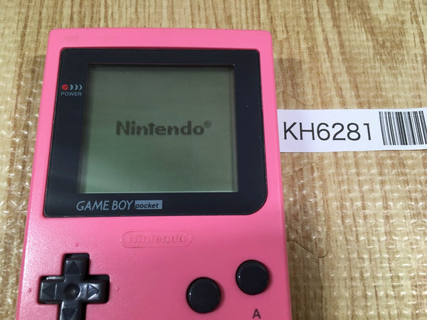 KH6281 Tested Working - GameBoy Pocket Pink Game Boy Console Japan