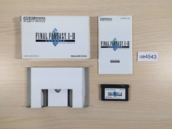 UE4543 Final Fantasy I II 1 2 Advance BOXED GameBoy Advance Japan