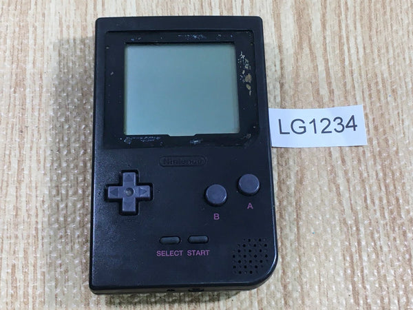 LG1234 Not Working - GameBoy Pocket Black Game Boy Console Japan