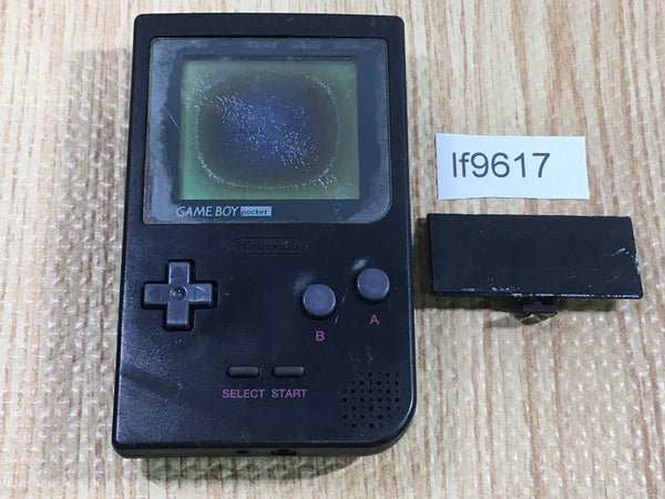 LF9617 Not Working - GameBoy Pocket Black Game Boy Console Japan