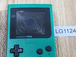 LG1124 With Defects - GameBoy Pocket Green Game Boy Console Japan
