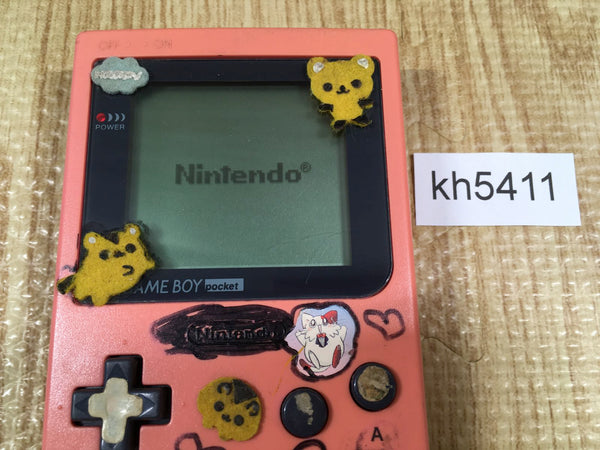 KH5411 Tested Working - GameBoy Pocket Pink Game Boy Console Japan