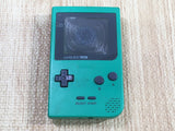 LG1124 With Defects - GameBoy Pocket Green Game Boy Console Japan