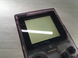 LF9313 Not Working - GameBoy Pocket Clear Purple Game Boy Console Japan