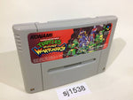 sj1538 TMNT Turtles Mutant Warriors SNES Super Famicom Japan