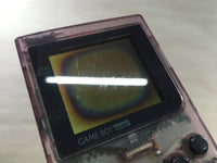 LG1030 With Defects - GameBoy Pocket Clear Purple Console Japan