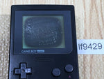 LF9429 With Defects - GameBoy Pocket Black Game Boy Console Japan