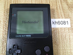 KH6081 Tested Working - GameBoy Pocket Black Game Boy Console Japan