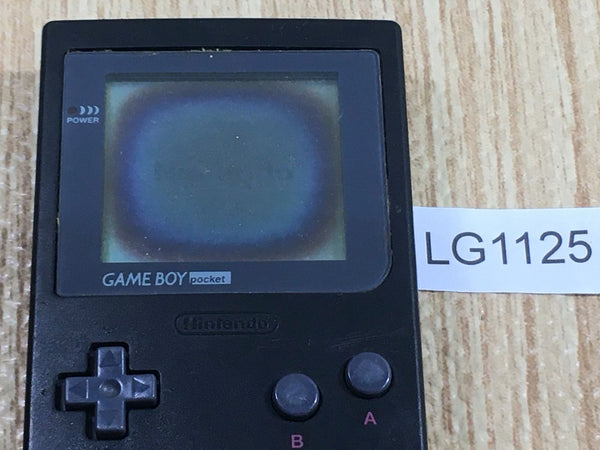 LG1125 With Defects - GameBoy Pocket Black Game Boy Console Japan