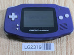 LG2319 Plz Read Item Condi GameBoy Advance Violet Game Boy Console Japan