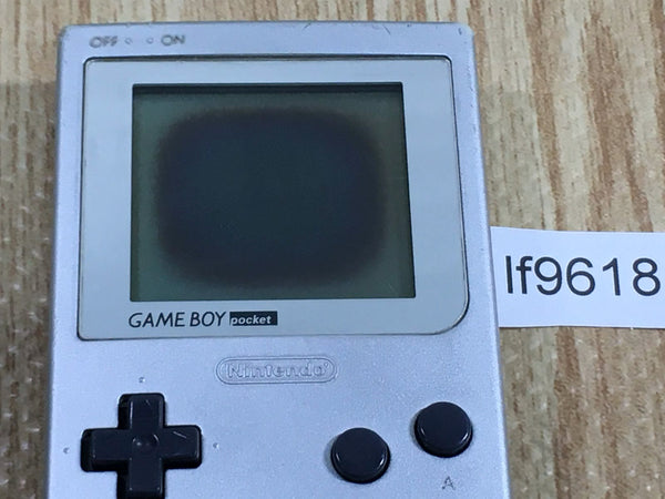 LF9618 With Defects - GameBoy Pocket Silver Game Boy Console Japan