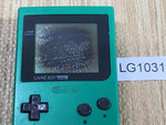 LG1031 With Defects - GameBoy Pocket Green Game Boy Console Japan