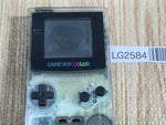 LG2584 Plz Read Item Condi GameBoy Color Clear Game Boy Console Japan