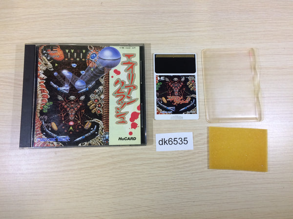 DK6535 Alien Crush BOXED PC Engine Japan
