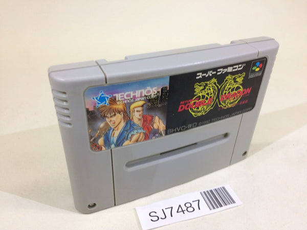 SJ7487 Return of Double Dragon SNES Super Famicom Japan