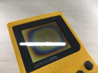 lf9940 Plz Read Item Condi GameBoy Pocket Yellow Game Boy Console Japan