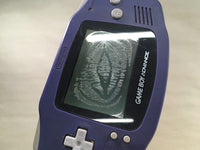 LG2319 Plz Read Item Condi GameBoy Advance Violet Game Boy Console Japan