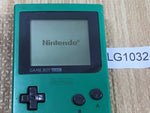 LG1032 With Defects - GameBoy Pocket Green Game Boy Console Japan