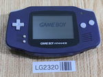 LG2320 Plz Read Item Condi GameBoy Advance Violet Game Boy Console Japan