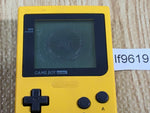 LF9619 With Defects - GameBoy Pocket Yellow Game Boy Console Japan