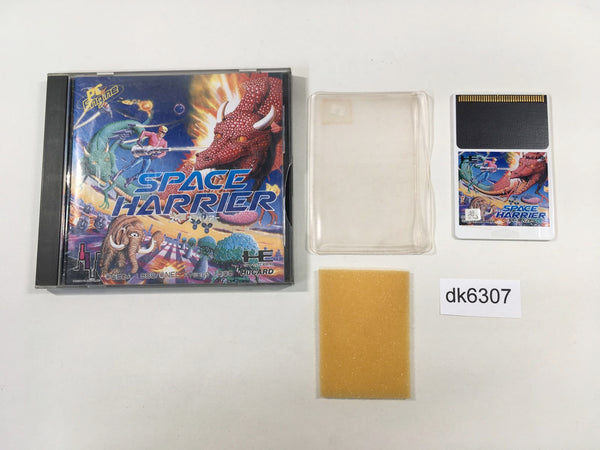 DK6307 Space Harrier BOXED PC Engine Japan