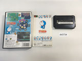 DK5734 Doraemon Yume Dorobou to 7-nin no Gozans BOXED Mega Drive Genesis Japan