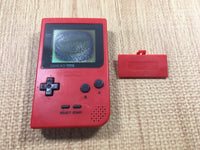 GD6577 With Defects - GameBoy Pocket Red Game Boy Console Japan