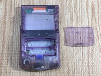 LG2222 Plz Read Item Condi GameBoy Color Clear Purple Game Boy Console Japan
