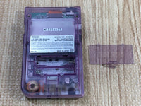 LF9315 With Defects - GameBoy Pocket Clear Purple Console Japan