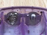 LG2222 Plz Read Item Condi GameBoy Color Clear Purple Game Boy Console Japan