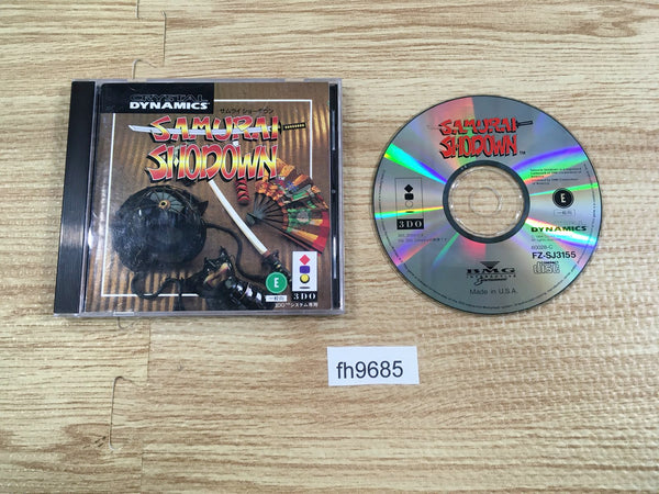 FH9685 Samurai Shodown Spirits 3DO Japan