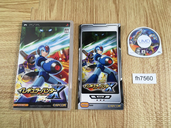 FH7560 Irregular Hunter Rockman Megaman PSP Japan