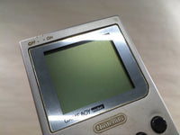 LG1326 Tested Working - GameBoy Pocket Silver Game Boy Console Japan