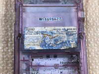 LF9430 Not Working - GameBoy Pocket Clear Purple Game Boy Console Japan