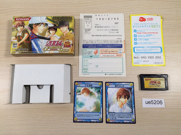 UE5206 The Prince of Tennis 2004 Glorious Gold BOXED GameBoy Advance Japan