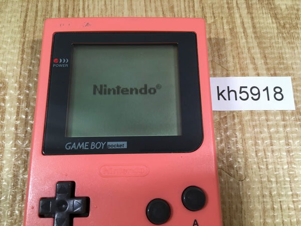 KH5918 Tested Working - GameBoy Pocket Pink Game Boy Console Japan