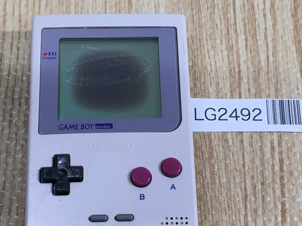 LG2492 Plz Read Item Condi GameBoy Pocket Gray Grey Game Boy Console Japan