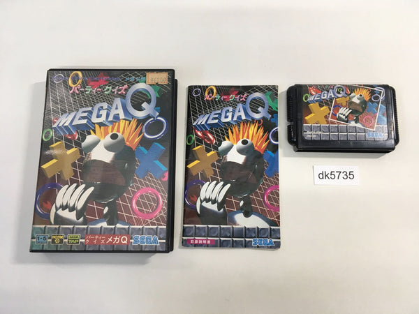 DK5735 Party Quiz Mega Q BOXED Mega Drive Genesis Japan