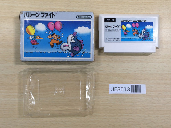 UE8513 Balloon Fight BOXED NES Famicom Japan