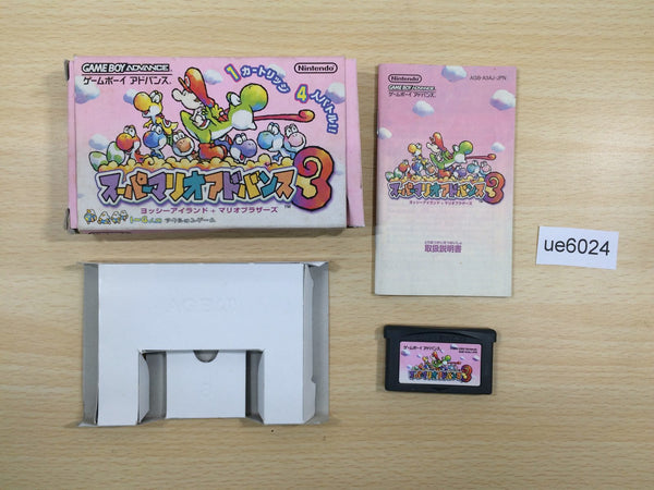 UE6024 Super Mario Advance 3 Yoshi's Island BOXED GameBoy Advance Japan