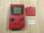 KH5818 Not Working - GameBoy Bros. Red Game Boy Console Japan