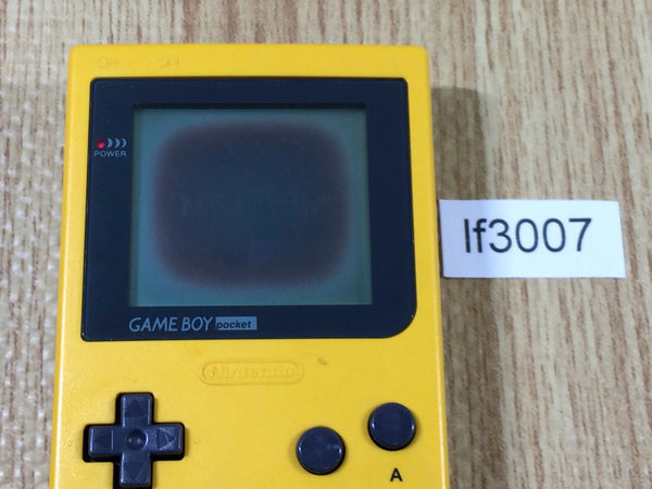 lf3007 Plz Read Item Condi GameBoy Pocket Yellow Game Boy Console Japan